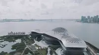 【湛江航拍】湛江文化中心