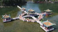 肇庆七星岩五龙亭