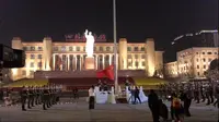2025成都天府广场升旗仪式，祝愿伟大祖国繁荣昌盛，祝大家新年快乐！