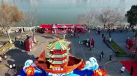 我来汉阳江滩打卡