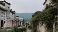 【安徽屏山写生】手机拍摄，屏山真的很安静，在这里呆了六天，感觉心灵得到了净化