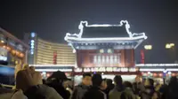 天津古文化街元宵庙会