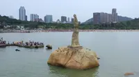 珠海十景之一“珠海渔女”