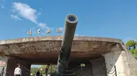 厦门老炮曾击毁日军舰，爆了几件装备出来，迄今还陈列着呢|胡里山炮台
