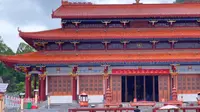 百色田阳的敢壮山，住着壮族的始祖布洛陀，来到这里仿佛到了天庭