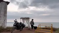 来到著名海角—镇海角，看到了海上日出，治愈了昨天扎胎的痛