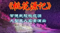 【桃花源记】陶渊明笔下桃花源记真人实景演出实录 常德武陵桃花源