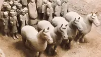 徐州汉文化景区——汉画长廊与水下兵马俑博物馆 前者长达200多米 后者获建筑创作大奖