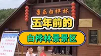五年前的，康乐县白桦林景区（临洮拍客）
