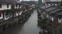 绍兴烟雨·八字桥