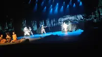 张家界千古情表演！