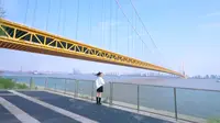 杨泗港大桥江滩公园的风景有多治愈？看完这个视频可以了解它的全部。