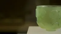 凸钉玻璃碗（宁夏固原博物馆讲解员——杨雪）