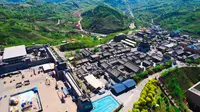 航拍蓝田白鹿原影视城，白鹿原上有白鹿，世间再无陈忠实！