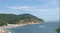 《大连棒槌岛海滨浴场》