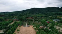 河南牤牛岭风情花博园美丽景色新晋网红打卡地