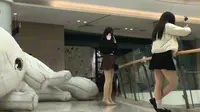 和姐妹女装逛大唐不夜城的一天