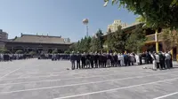 西宁东关清真大寺，一个宗教场所加旅游景点，我们去正赶上这里举行宗教活动。