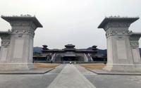 参观山西太原市晋祠公园，国内罕见的大型古建公园
