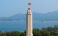 7月1日，西柏坡纪念馆迎来红色旅游热潮。