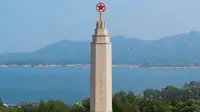 7月1日，西柏坡纪念馆迎来红色旅游热潮。