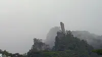 黄山·云雾·飞来石