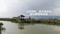 什么湿地公园，就是个苇湖。还叫什么那拉提湿地公园？我都尴尬了！
