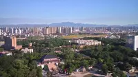 航拍秦始皇求仙入海处，的确是仙气飘飘