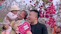 安塞南沟有我一棵苹果树，收获的季节带着家人，感受收获的快乐！