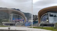 自驾游四川：雅安女娲广场。