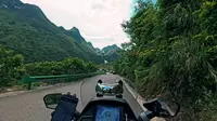 第一视角带你去滴水滩瀑布溜达