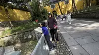 从灵隐飞来峰六号入口，永福寺，进入灵隐寺，不用排队。20260404