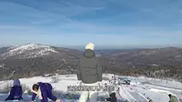 黑龙江的大秃顶子山