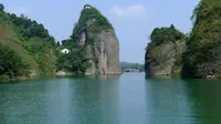 常德桃源夷望溪沿岸风光和乡土风情