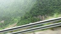 201506上西天目山,景区内中巴窗外侧拍,浙江省杭州市临安区天目山风景区