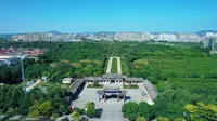 山东蒙阴刘洪公园美丽景色
