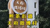 煎茶街道 天府微博村 打卡&遛娃