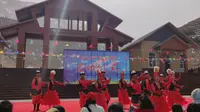 新疆维吾尔自治区克孜勒苏柯尔克孜自治州阿合奇县小木孜都克“万人游阿合奇”（穿插哈拉布拉克乡赛马活动）