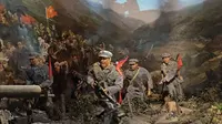从泸州出发，沿着赤水河谷前行，车程两小时，便抵达了历史课本里的坐标——四渡赤水纪念馆+青杠坡战斗遗址