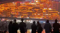 江滩公园|这里是观看重庆洪崖洞的最佳地，时隔三月，现又重新开放