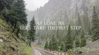 新疆南山牧场西白杨沟 雨天反向速通