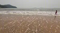 夏日普陀山千步沙漫游
