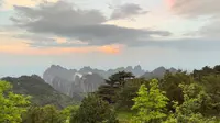黄山-白鹅岭-日落