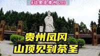 走进贵州凤冈茶海之心，见到茶圣陆羽雕像，山路弯弯自驾好去处