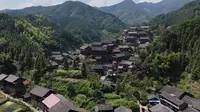 湖南怀化，藏着一个小布达拉宫，芋头侗寨航拍