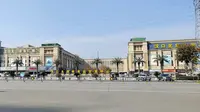 汉口北国际商品交易中心，华中地区最大的商品交易中心。