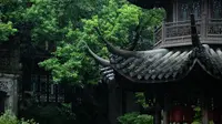 雨天行走 胡雪岩故居