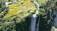 [4K]广西百色靖西通灵大峡谷瀑布航拍（BGM风花的邀约）