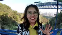 实拍广州白云山蹦极，300元跳一次，来玩的多是失恋女青年！