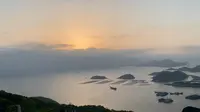 福建宁德霞浦花竹日出